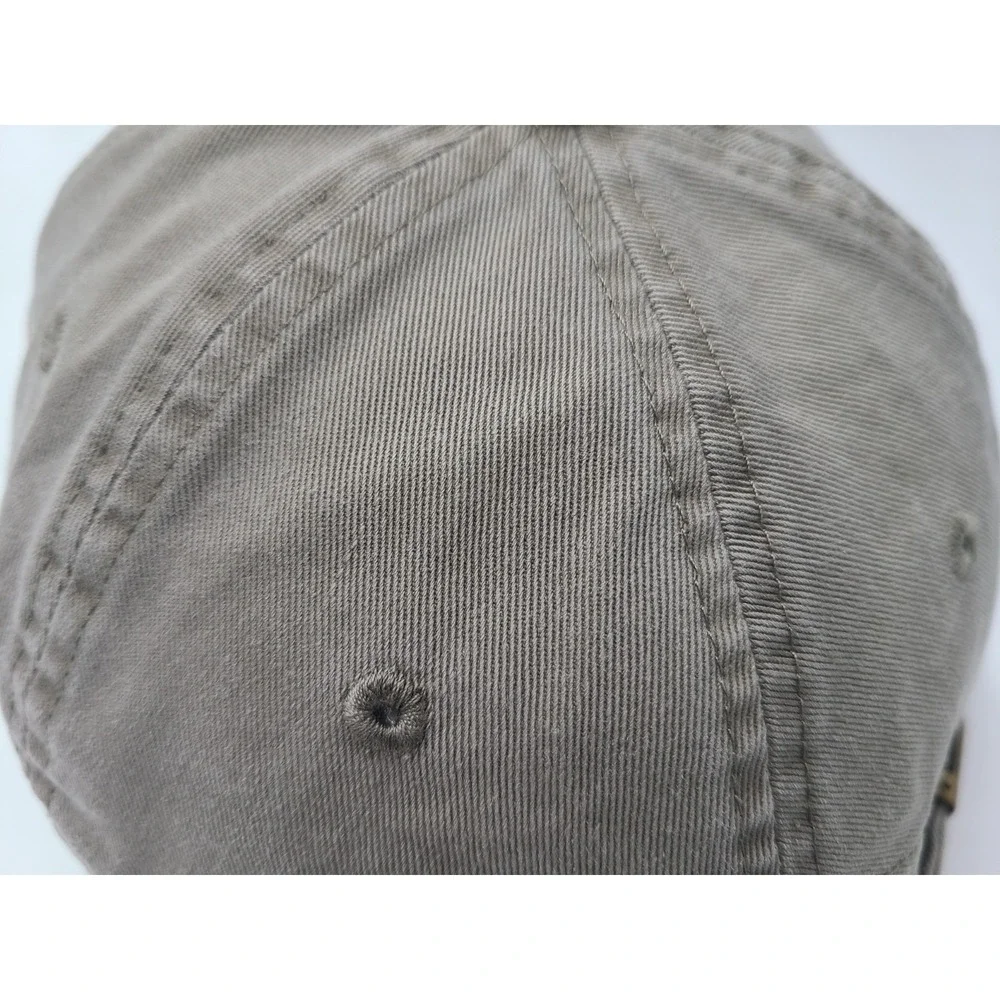 Calderone Golf‎ Club Ahead Strapback Adjustable Hat Cap Grass Lake Michigan Gray